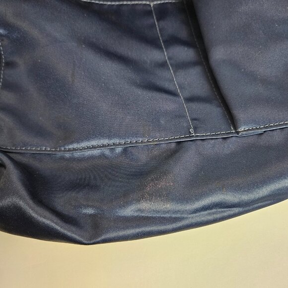 Coach Signature Tote Handbag J1120-F17574 Satin Pink Sequin Band Medium Blue Bag - Picture 16 of 16